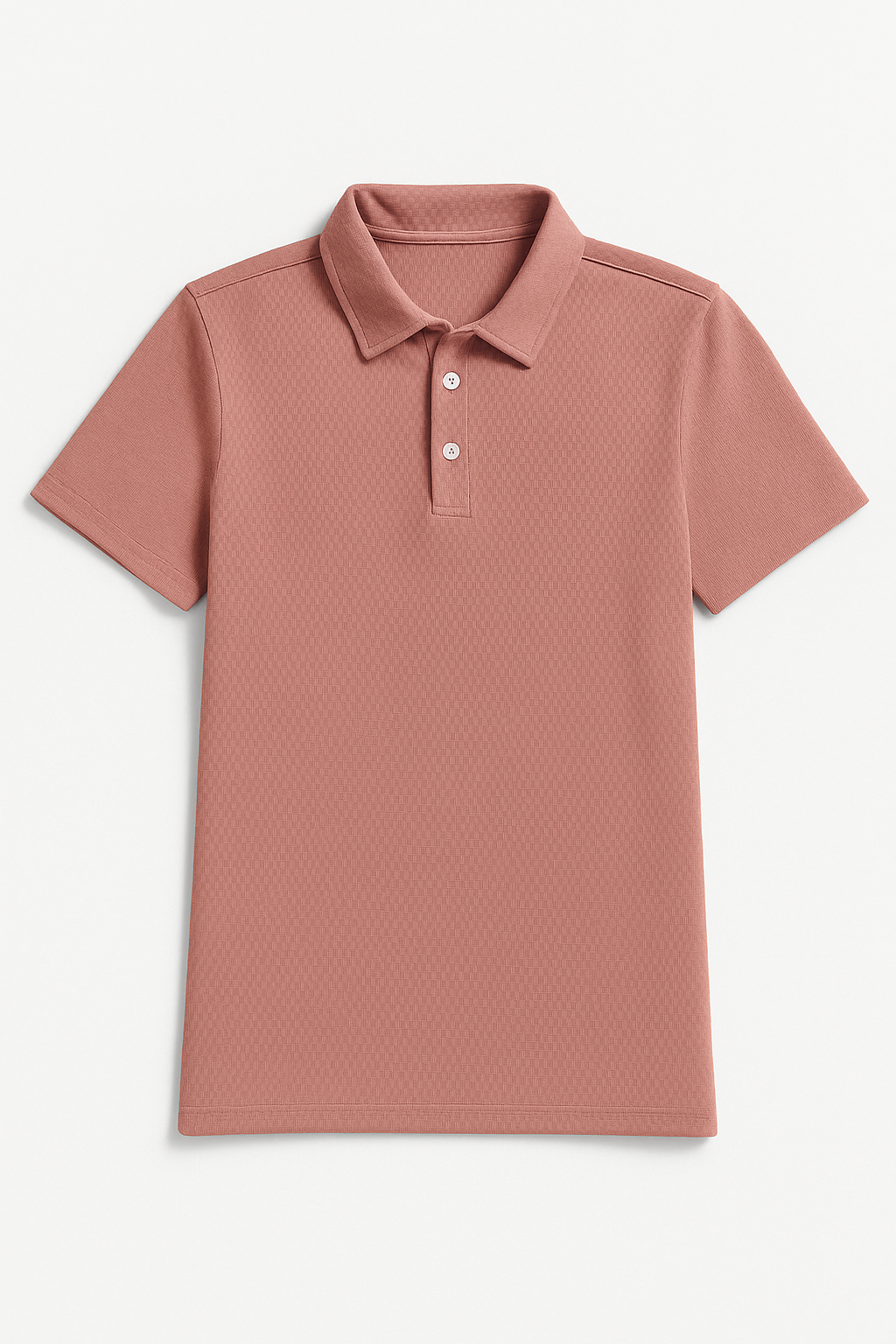 Playeras Tipo Polo Para Hombre Jacquard A51312 Rosa