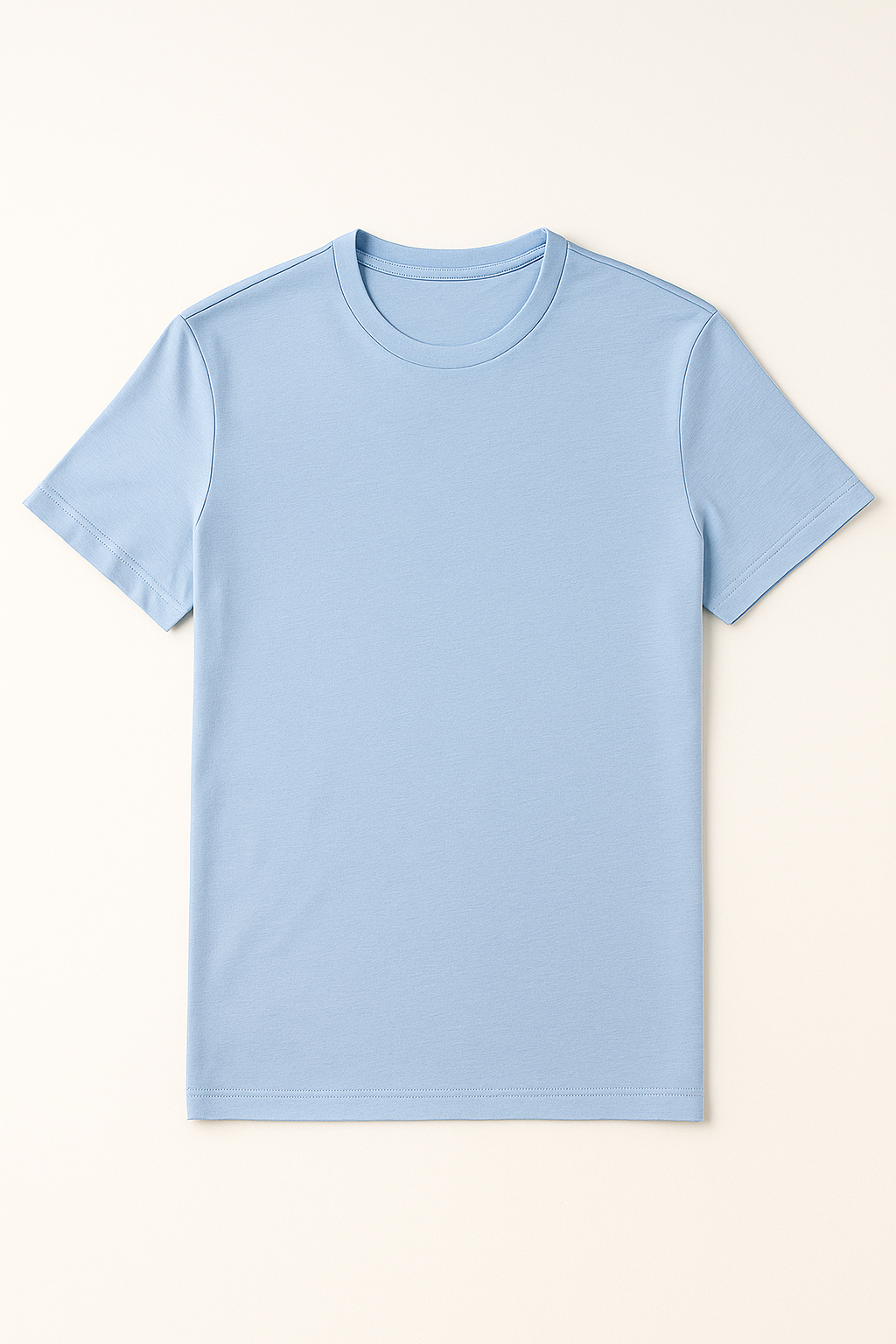 Playeras Para Hombre Cuello Redondo Basica APCR Nube