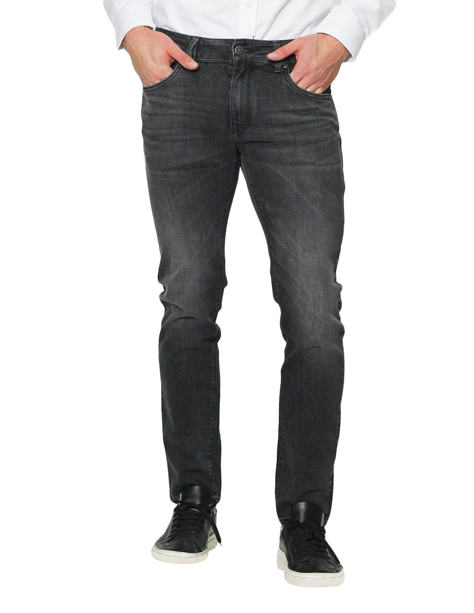 Jeans Para Hombre De Gabardina Pantalones De Mezclilla Bobois Slim Fit –  BOBOIS