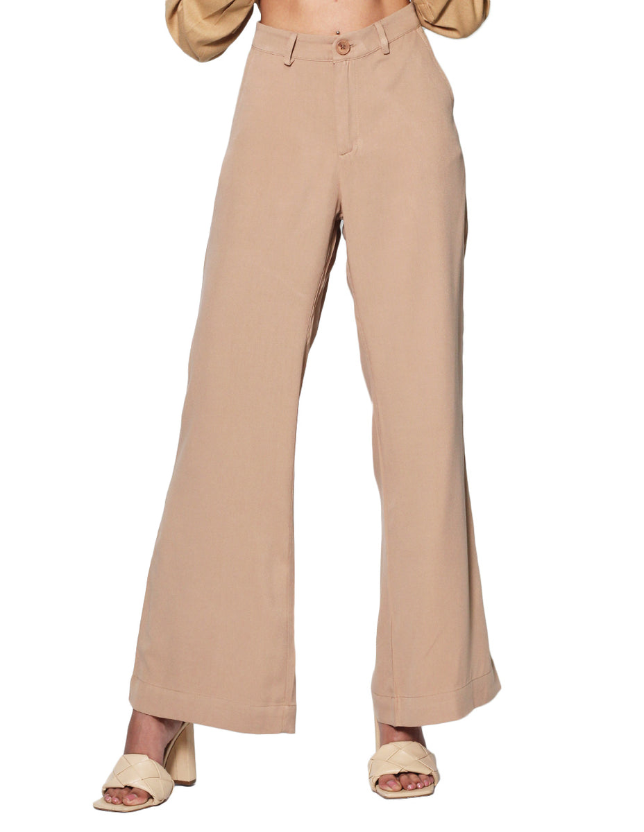 Pantalones Para Mujer Bobois Moda Casuales Formal Amplio Tipo Gabardin –  BOBOIS
