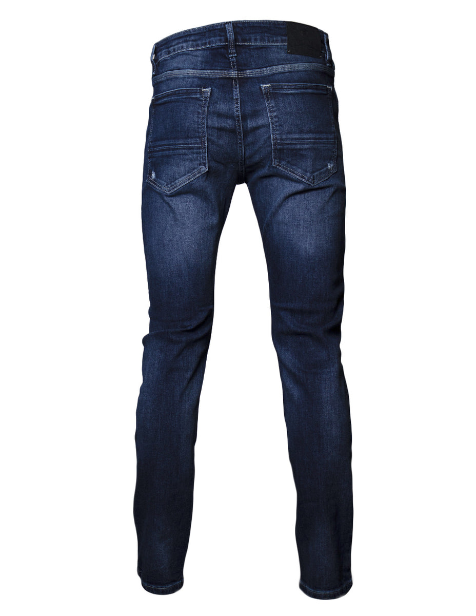 Jeans Para Hombre Bobois Casuales Moda Pantalones de Mezclilla Slim Fi –  BOBOIS