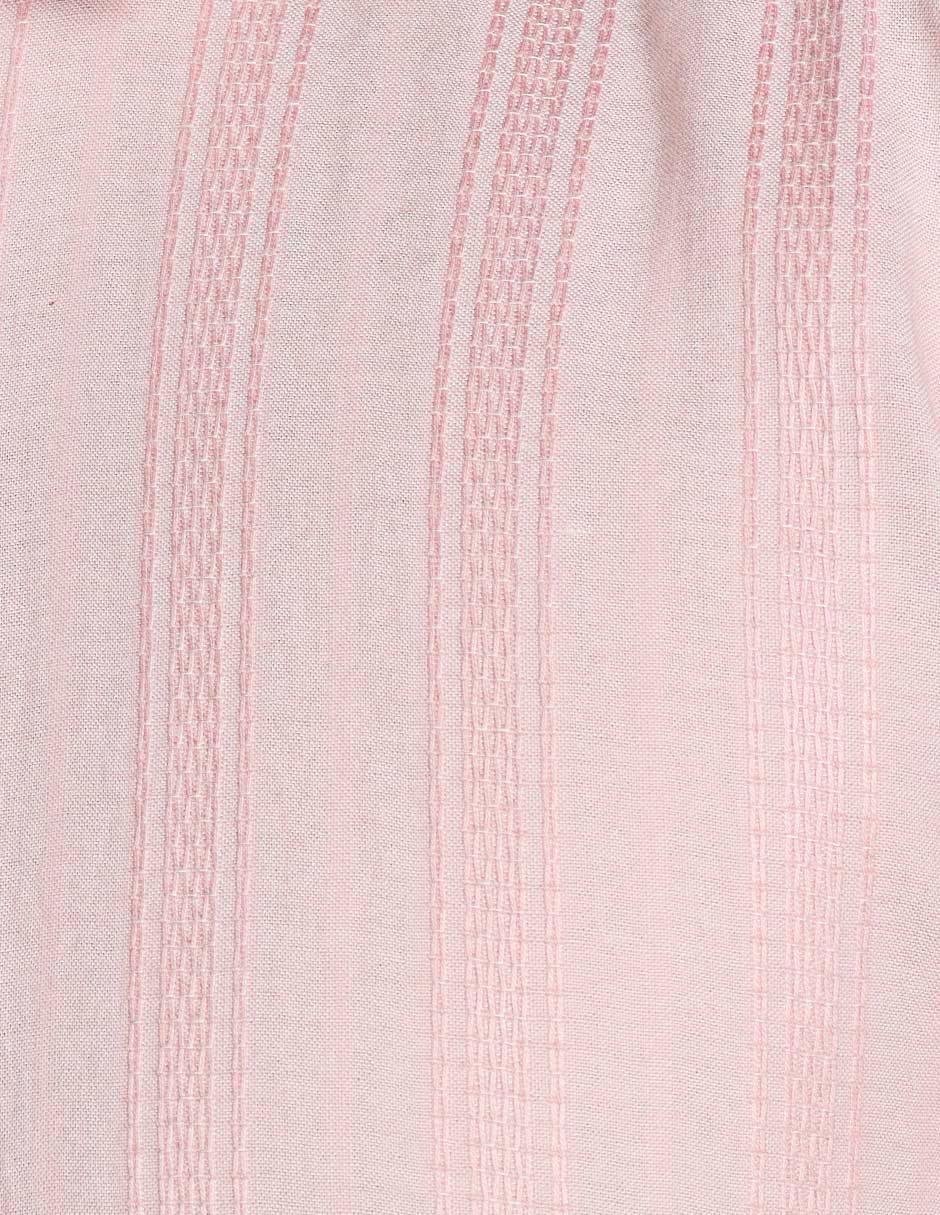 Camisas Para Hombre Jacquard Dobie B51354 Rosa Palo