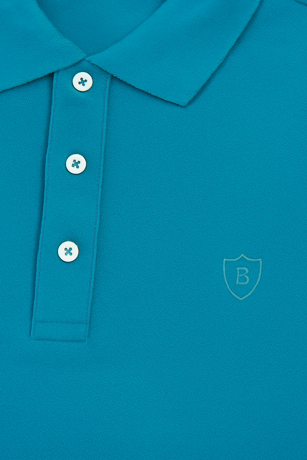 Playeras Polo Para Hombre Manga Corta Basica Bordado APOLOB Esmeralda