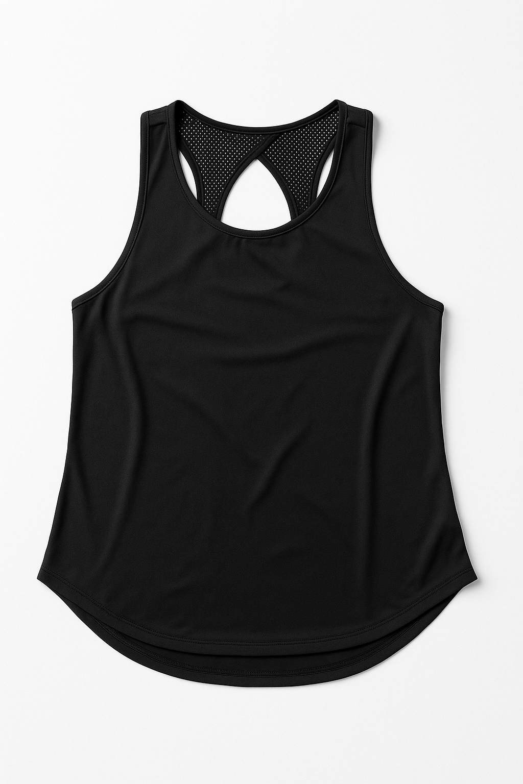 Playeras Deportivas para Mujer Espalda Cruzada JYW008 Negro