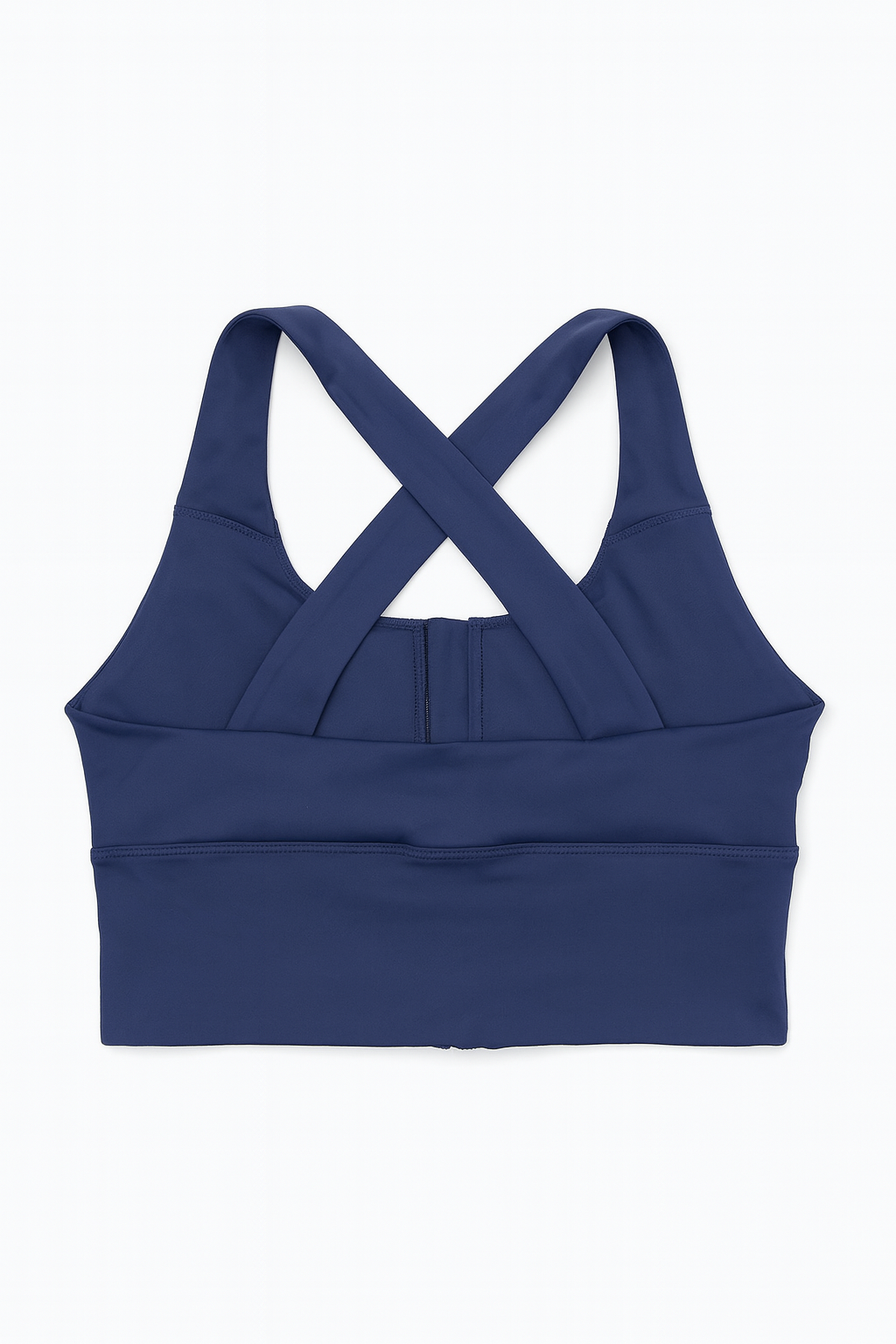 Tops Deportivos para Mujer Cierre Frontal Estructurado MTLLWX Marino