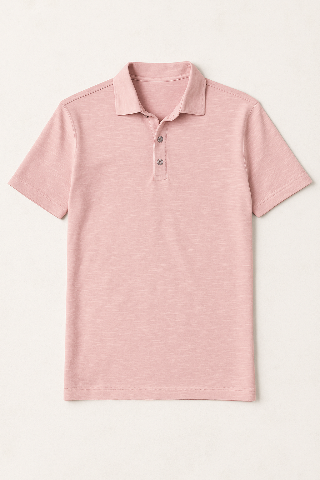 Playeras Tipo Polo Para Hombre Slub A51311 Rosa