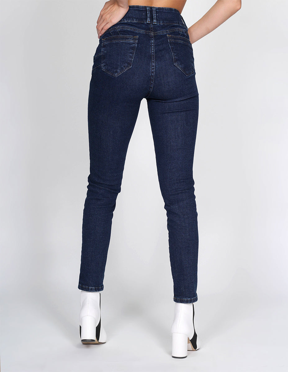 Jeans Para Mujer Bobois Pantalon Mezclilla V31101 Stone – BOBOIS