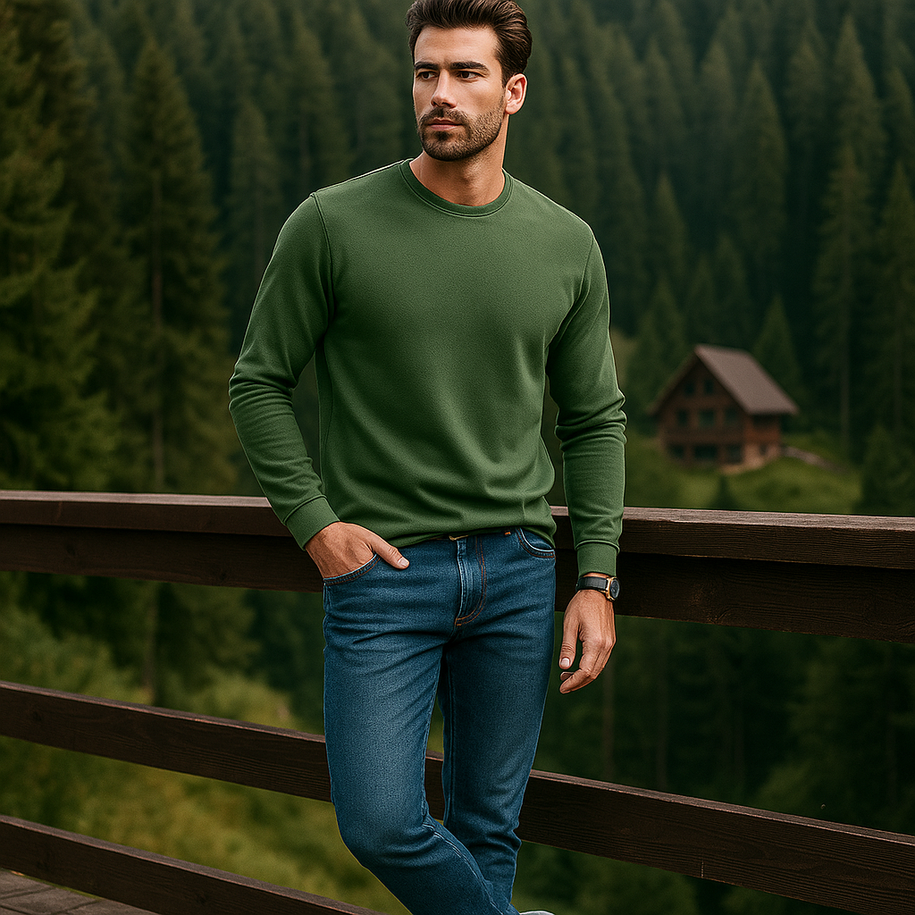 Playeras Manga Larga para Hombre