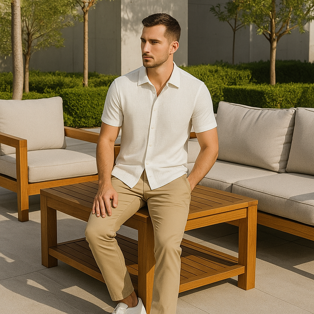 Camisas Hombre Manga Corta