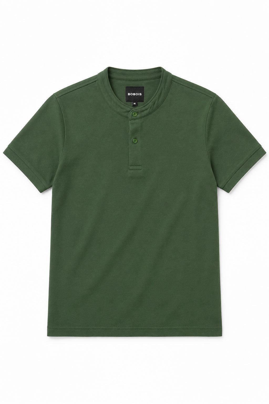 Playeras Polo Para Hombre Cuello Mao Spandex APMAO Militar