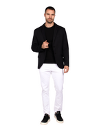 Sacos Para Hombre Liso De Punto FFILATY Negro