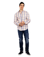 Camisas Para Hombre Regular Fit B51104 Amarillo