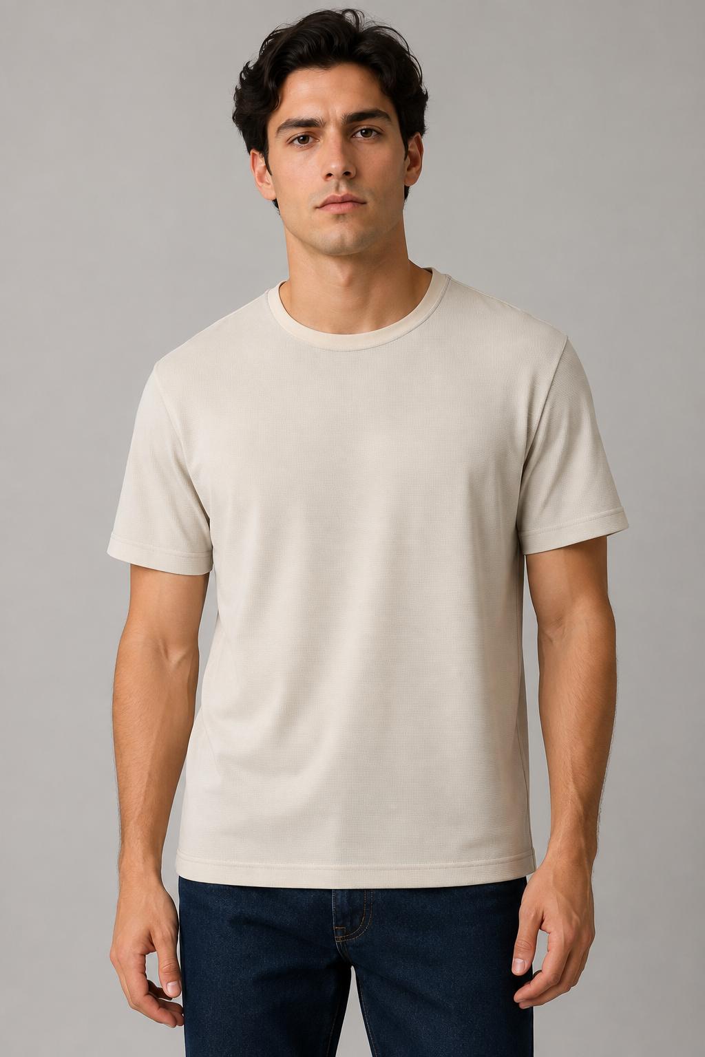 Playeras Para Hombre Sport Transpirable A61405 Arena