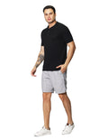 Playeras Polo Para Hombre Tejida Con Textura A41456 Negro