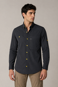 Camisas Para Hombre Para Exterior Spandex Outdoor B65410 Marino