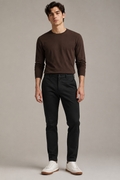 Pantalones Para Hombre Chino Algodón Stretch GWOVEN Negro