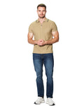 Playeras Polo Para Hombre Lisa Basica A45404 Kaki