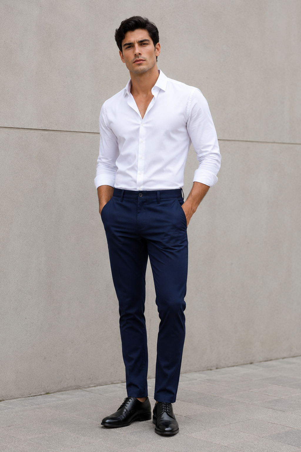 Pantalones Para Hombre Soft Mecanic G55401 Marino