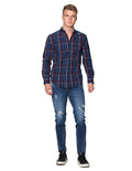 Jeans Para Hombre Bobois Casuales Corte Slim Rotos Pantalon de Mezclilla  J31103 Unico