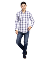 Camisas Para Hombre Regular Fit B51105 Blanco