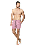 Trajes De Baño Para Hombre Bobois Moda Casuales Bañador Liso Con Logo G41450 Mau