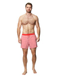 Trajes De Baño Para Hombre Bobois Moda Casuales Bañador Con Estampado De Rayas G41452 Rojo