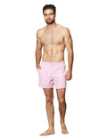 Trajes De Baño Para Hombre Bobois Moda Casuales Bañador Liso Con Logo G41450 Rosa