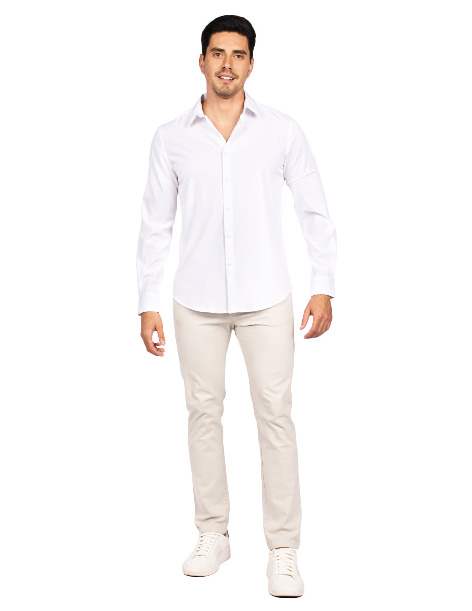 Pantalones Para Hombre Soft Stretch Slim GPAXAR Arena