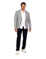 Sacos Para Hombre Liso De Punto FFILATY Jaspe