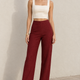 Pantalón Vino