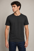 Playera para Hombre Cuello Redondo Antiarrugas Sport Transpirable A61405 Negro