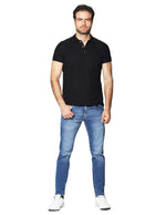 Playeras Polo Para Hombre A45402 Negro