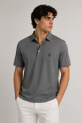 Playeras Polo Para Hombre Premium Sport A55401 Gris