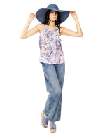 Blusas Para Mujer Paisley De Tirantes N51159 Unico