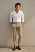 Pantalones Para Hombre Soft Mecanic G55401 Kahki