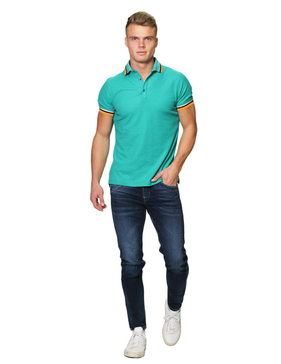 Playeras Para Hombre Bobois Casuales Moda Tipo Polo Manga Corta