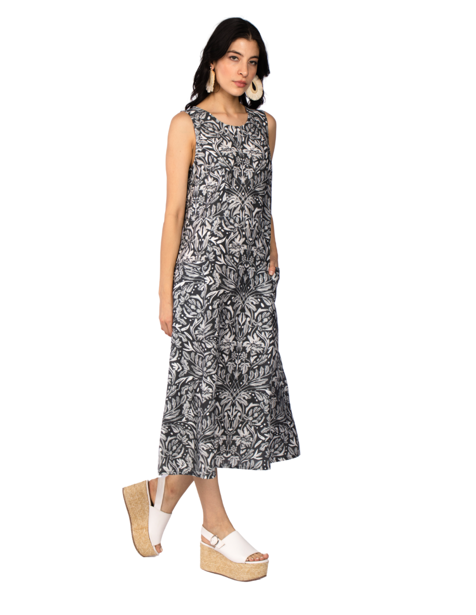 Vestidos Para Mujer Largo Floreado S51140 Unico