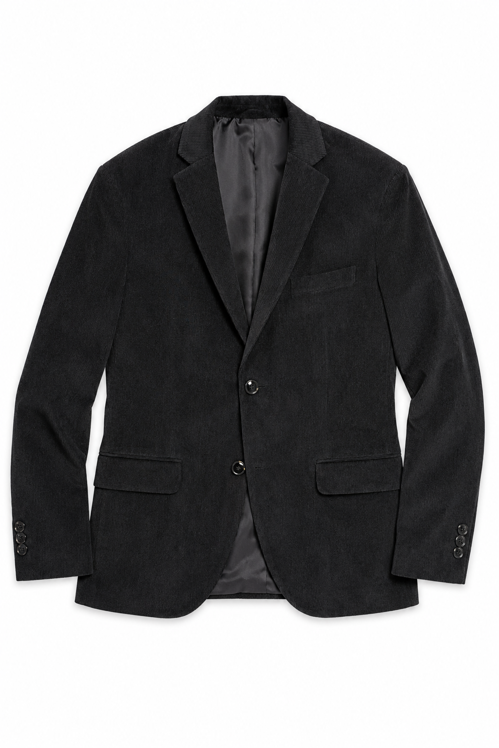 Sacos Para Hombre Tipo Pana FPANA Negro