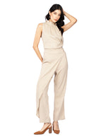 Blusas Para Mujer Tipo Lino Sin Mangas N51150 Arena