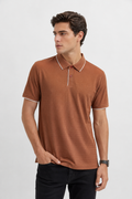 Playeras Polo Para Hombre Teach Microperforada De Manga Corta A65411 Chedron