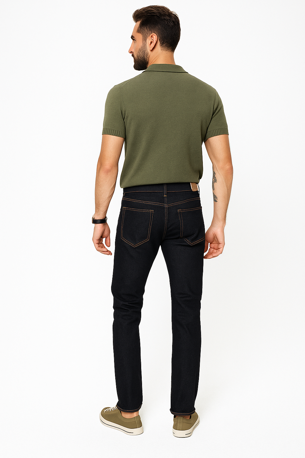 Jeans Para Hombre Mezclilla Slim Fit JSLIM Indigo