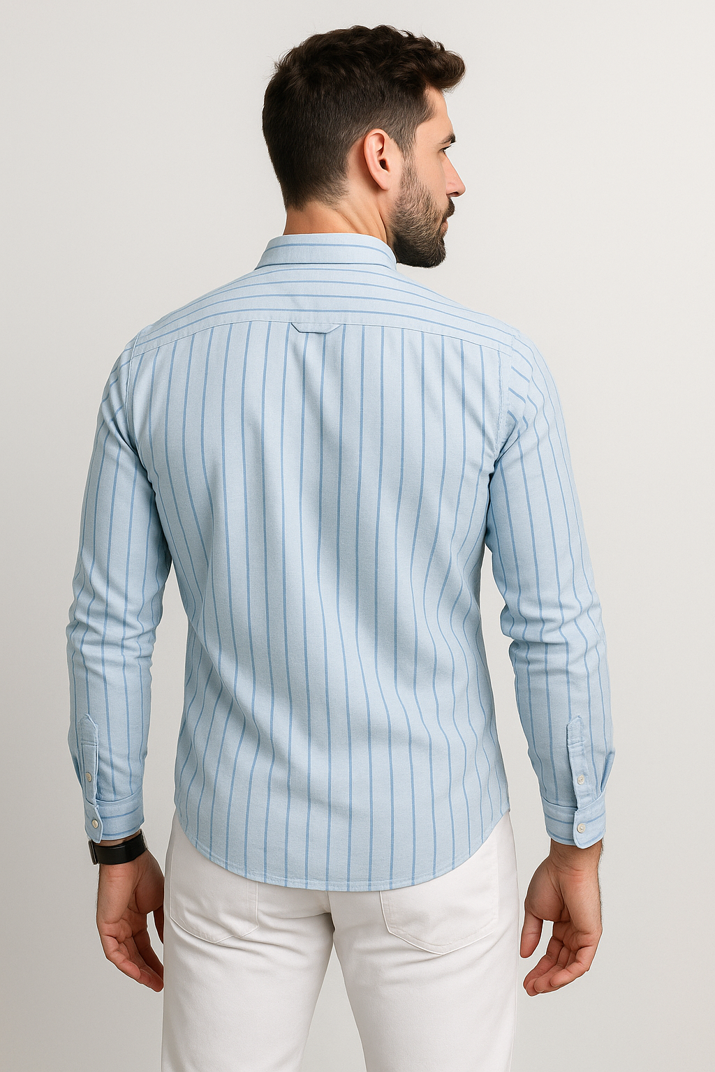 Camisas Para Hombre Regular Fit Oxford B51114 Menta