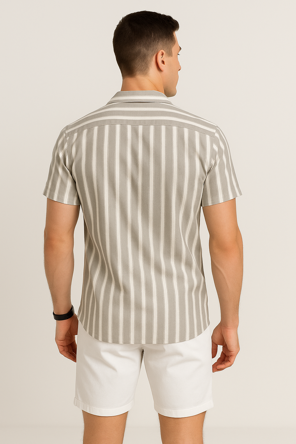 Camisas Para Hombre Dobbie Preteñido B51362 Olivo