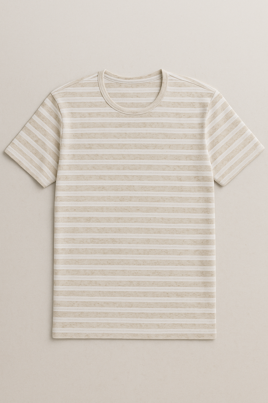 Playeras Para Hombre Comoda Ligera A51306 Beige