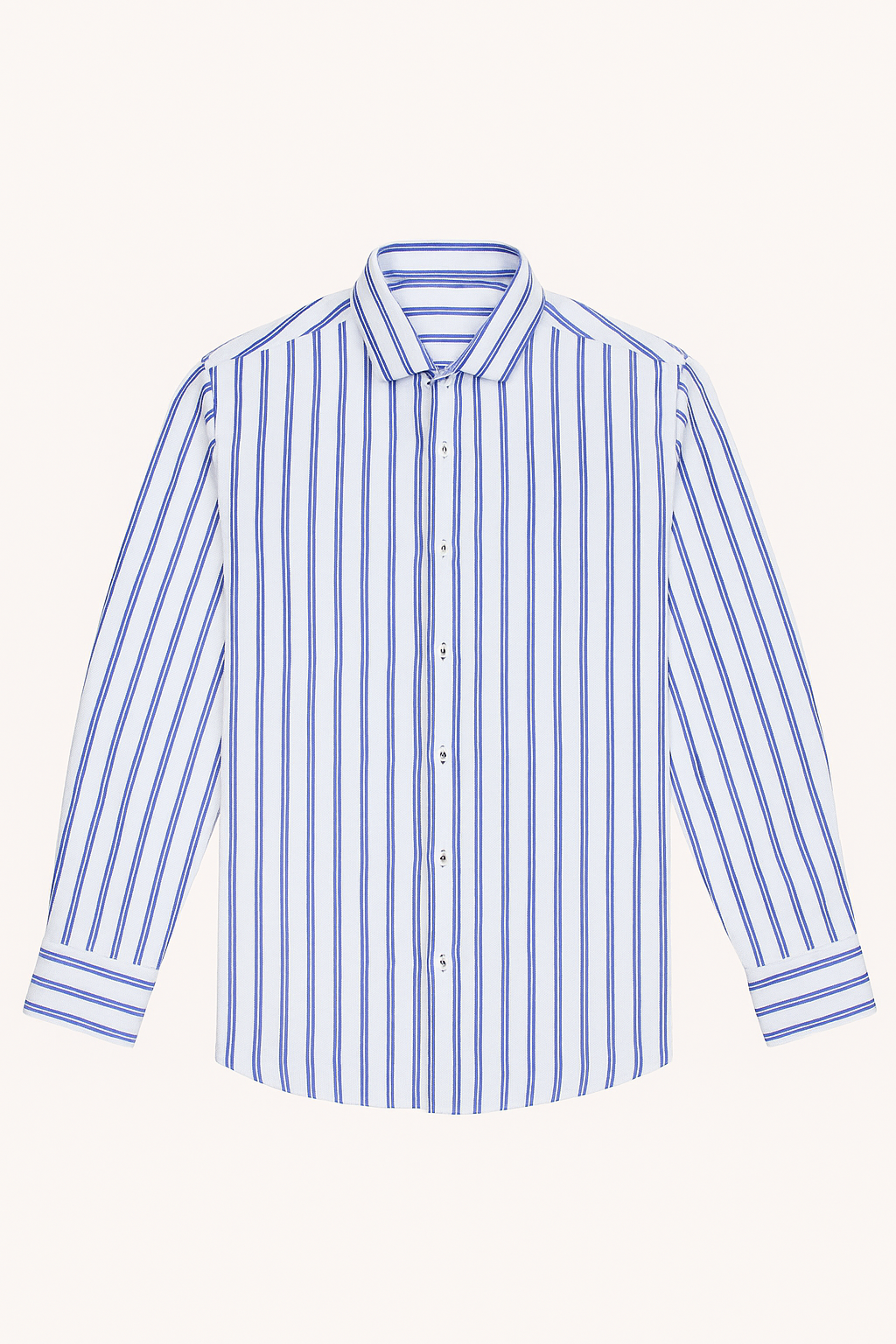 Camisas Para Hombre Regular Fit Dobby B51309 Blanco