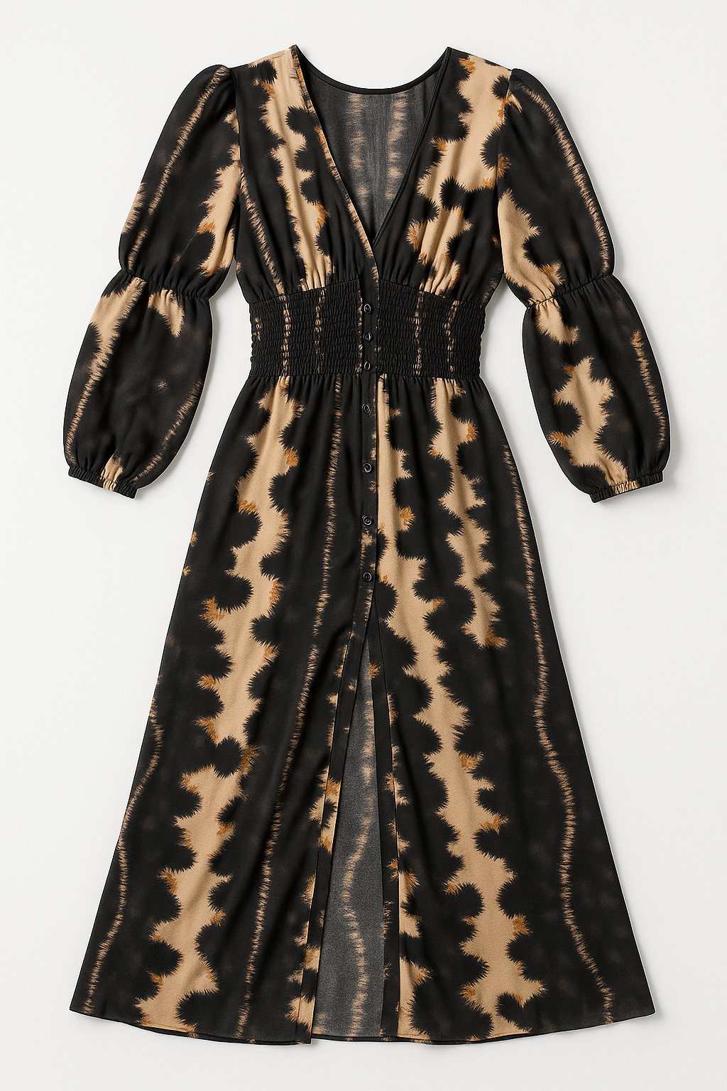 Vestidos Para Mujer Largo Smok Satinado S53101 Unico