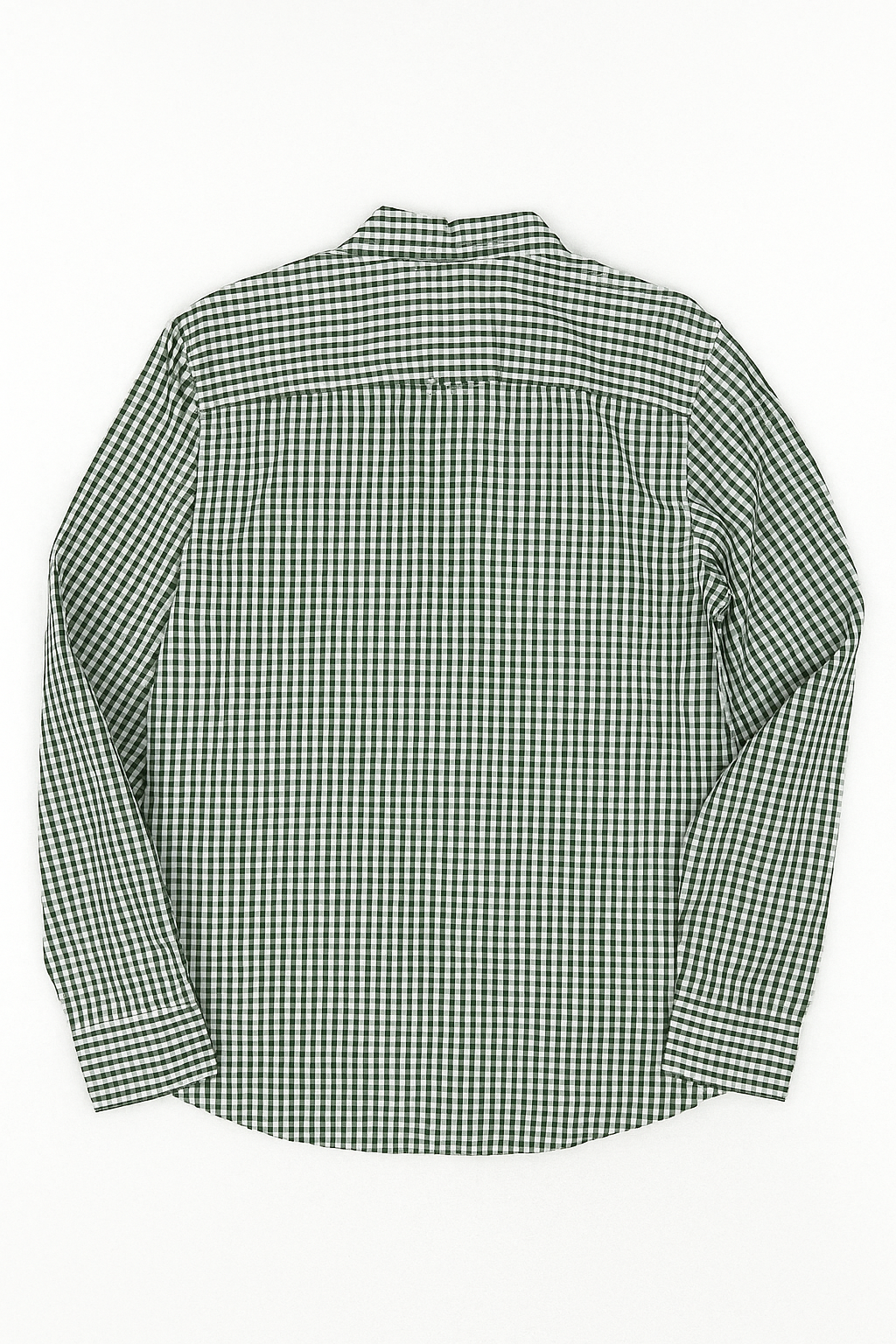 Camisas Para Hombre Manga Larga Cuadros B45213 Olivo