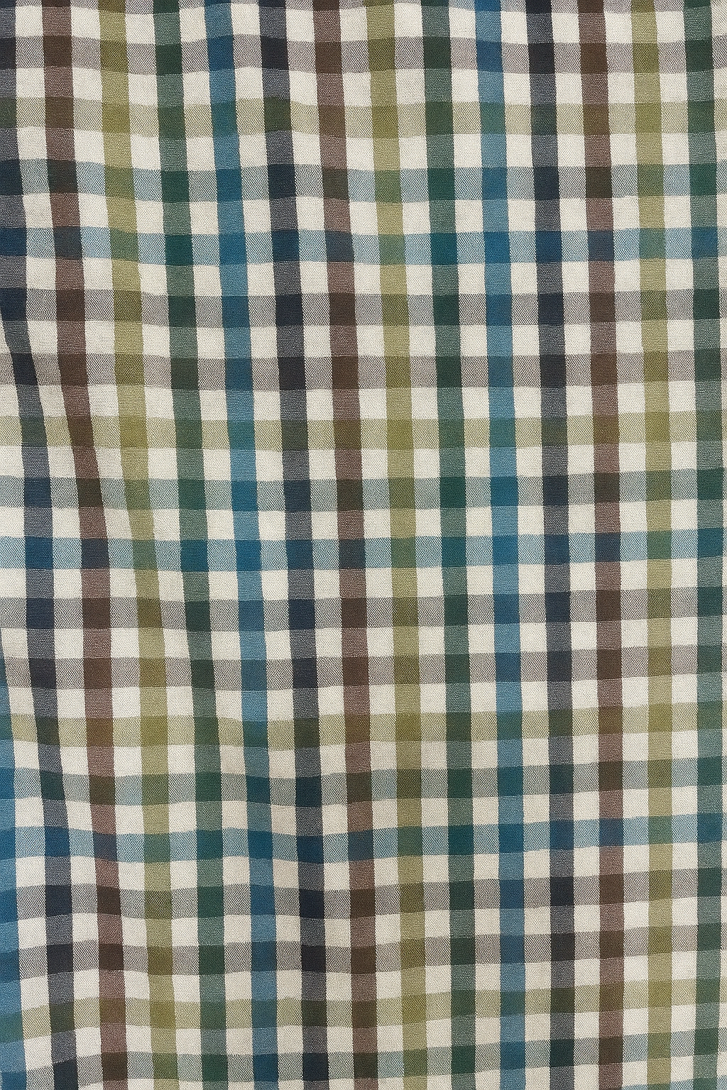 Camisas Para Hombre Manga Larga Multicolor B55211 Cafe