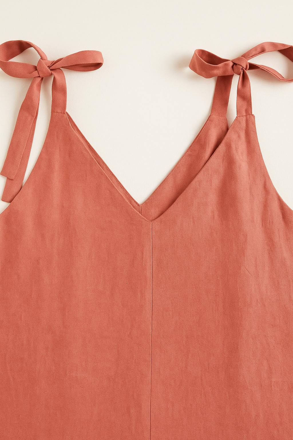 Jumpsuits Para Mujer Tipo Lino De Tirantes W51104 Rustico