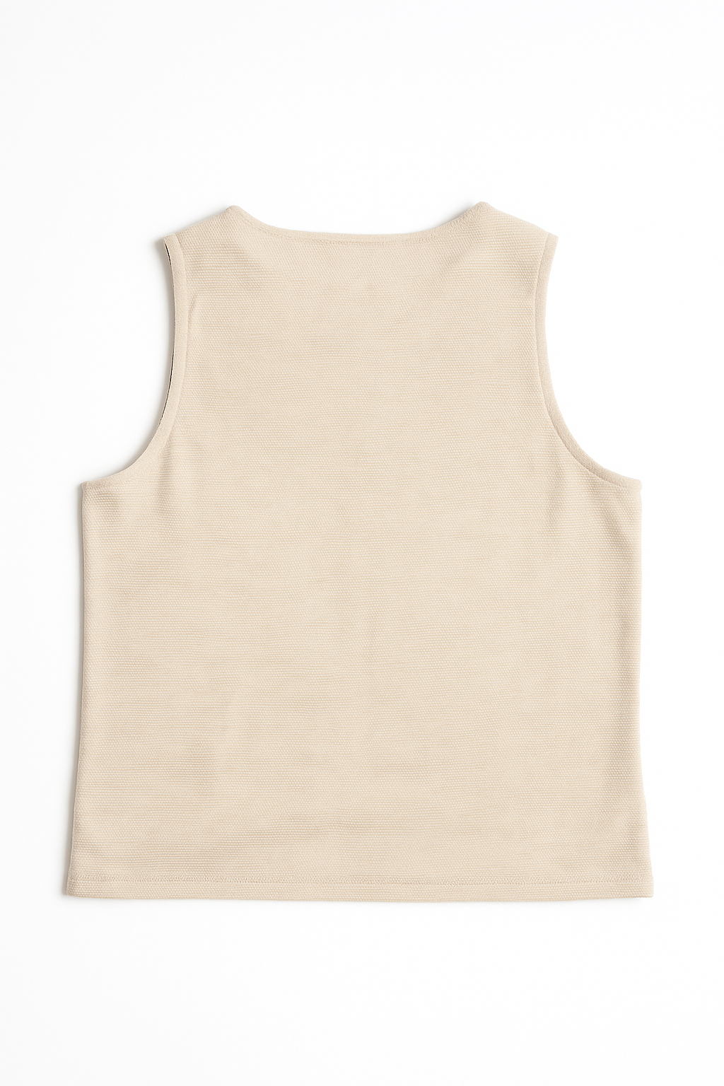 Chalecos Para Mujer Con Textura Tres Botones R53101 Arena